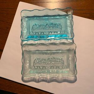 Vintage “The Lords Supper” trinket trays